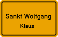 Straßenverzeichnis Sankt Wolfgang Klaus