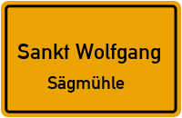 Straßenverzeichnis Sankt Wolfgang Sägmühle