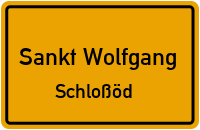 Schloßöd in Sankt WolfgangSchloßöd