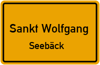Seebäck in Sankt WolfgangSeebäck
