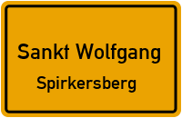 Straßenverzeichnis Sankt Wolfgang Spirkersberg