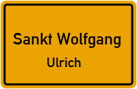 Straßenverzeichnis Sankt Wolfgang Ulrich