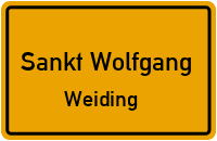 Straßenverzeichnis Sankt Wolfgang Weiding