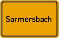 City Sign Sarmersbach