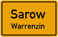 Dorfstraße in SarowWarrenzin