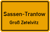 Bisdorfer Straße in Sassen-TrantowGroß Zetelvitz