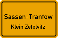 Baumschulstraße in 17121 Sassen-Trantow (Klein Zetelvitz)