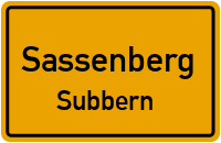 Breeweg in SassenbergSubbern