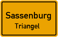 Glashüttenweg in SassenburgTriangel