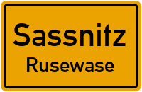 Straßen in Sassnitz Rusewase