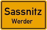 Straßen in Sassnitz Werder