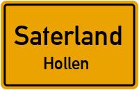 Entenstraße in SaterlandHollen
