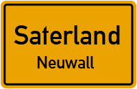 Wallstraße in SaterlandNeuwall
