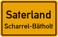 Ihlestraße in SaterlandScharrel-Bätholt