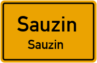 Wolgaster Straße in SauzinSauzin