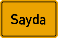 Sayda in Sachsen