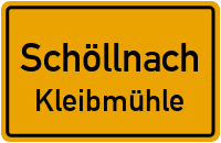 Straßenverzeichnis Schöllnach Kleibmühle