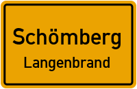 Schömberger Straße in 75328 Schömberg (Langenbrand)
