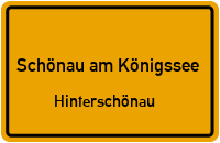 Hochödweg in Schönau am KönigsseeHinterschönau