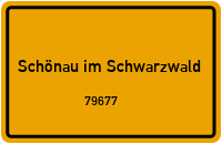 79677 Schönau im Schwarzwald