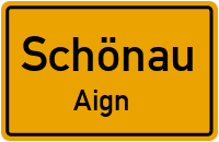 Straßen in Schönau Aign
