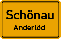 Straßen in Schönau Anderlöd