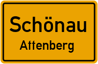 Straßen in Schönau Attenberg