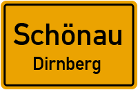 Straßen in Schönau Dirnberg