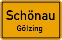 Straßen in Schönau Götzing