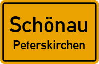 Straßen in Schönau Peterskirchen