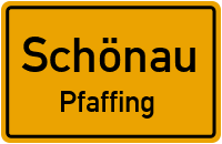 Straßen in Schönau Pfaffing