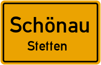 Straßen in Schönau Stetten