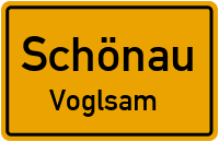 Straßen in Schönau Voglsam