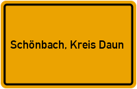 Branchenbuch von Schönbach, Kreis Daun auf onlinestreet.de