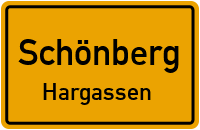 Hargassen in SchönbergHargassen