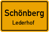 Straßen in Schönberg Lederhof