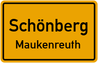 Straßen in Schönberg Maukenreuth
