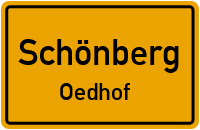 Straßen in Schönberg Oedhof