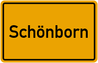 Kreuzstraße in Schönborn