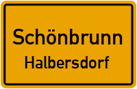 Straßen in Schönbrunn Halbersdorf