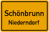 Straßen in Schönbrunn Niederndorf