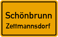 Straßen in Schönbrunn Zettmannsdorf
