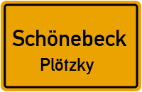 Salzstraße in SchönebeckPlötzky