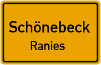 Straßen in Schönebeck Ranies