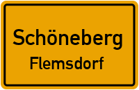 Flemsdorfer Dorfstraße in SchönebergFlemsdorf