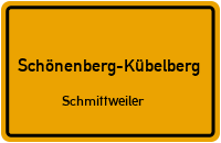 Bergerweg in Schönenberg-KübelbergSchmittweiler