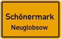 Menzer Straße in SchönermarkNeuglobsow
