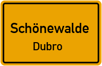 Werchauer Weg in SchönewaldeDubro