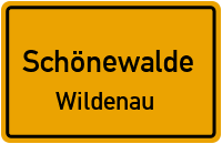 Alte Dorfstraße in SchönewaldeWildenau