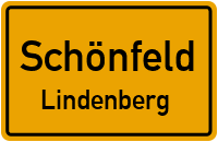 Straßen in Schönfeld Lindenberg
